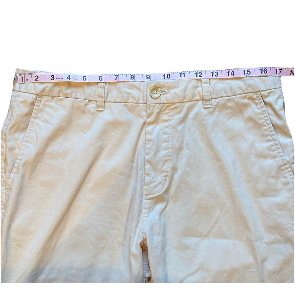 Scotch & Soda Men’s Stuart Trousers Ivory W32 L32 Slim Fit Chinos Office Casual - Picture 9 of 15